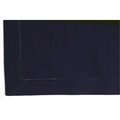 Dunroven House Dunroven House K817-BLK 54 x 54 Inch Tablecloth Hemstitch in Black K817-BLK